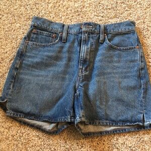 Madewell Blue Jean Shorts
